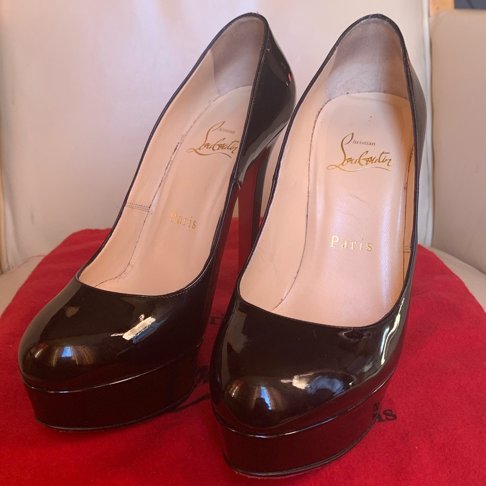 Christian Louboutin Bianca black shoes